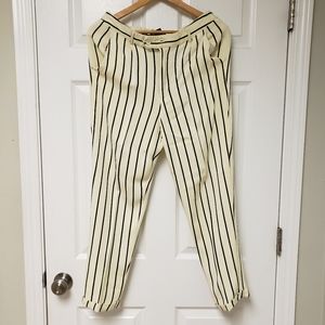 like an angel, large, cream and black strips